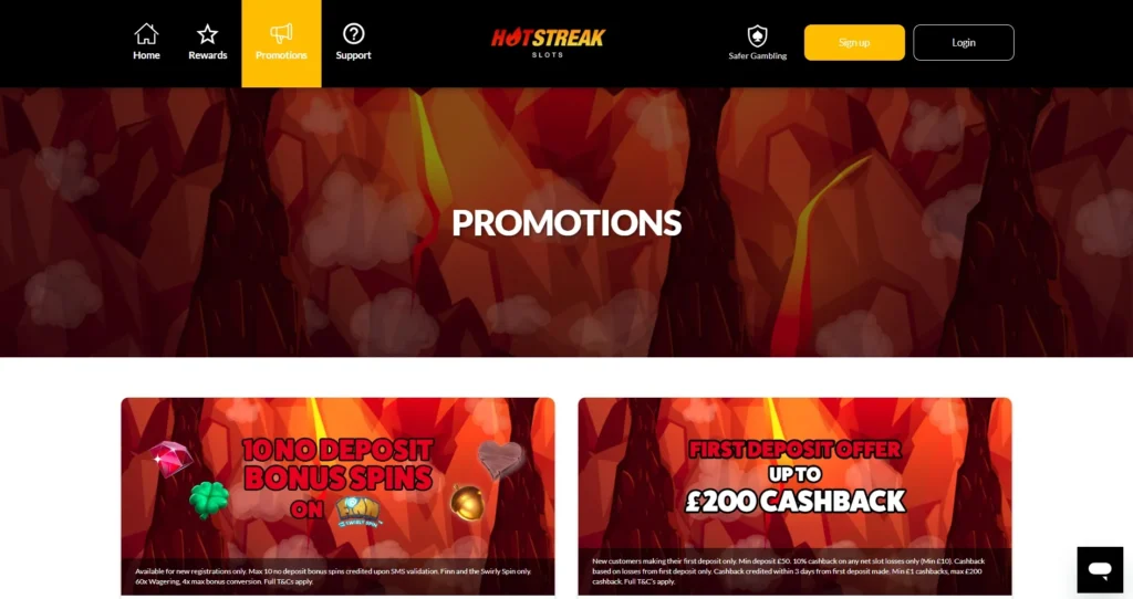 Hot Streak Casino