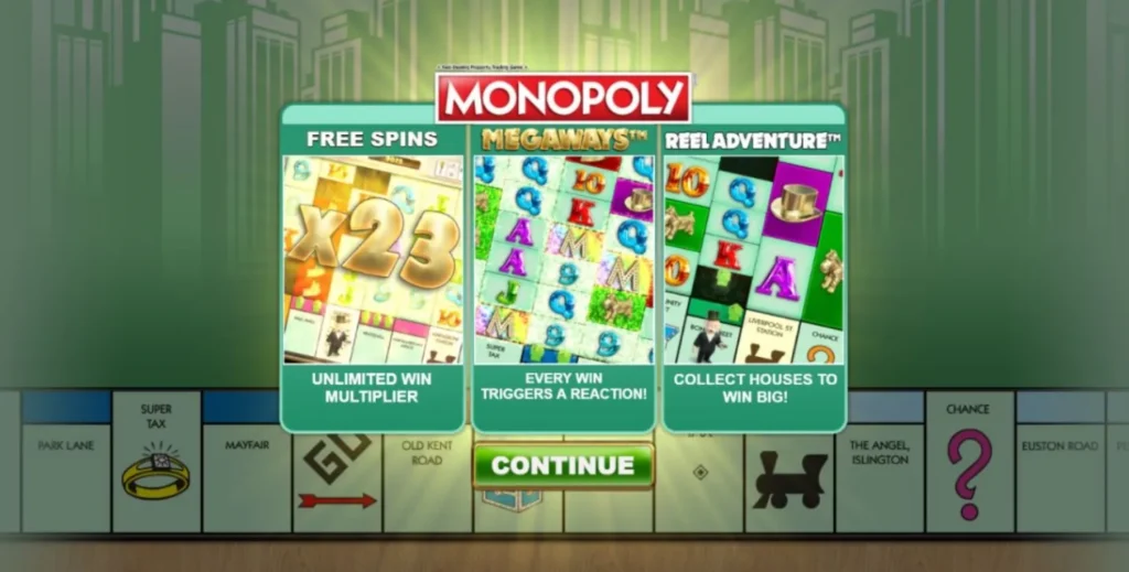 Monopoly MegaWays Slot