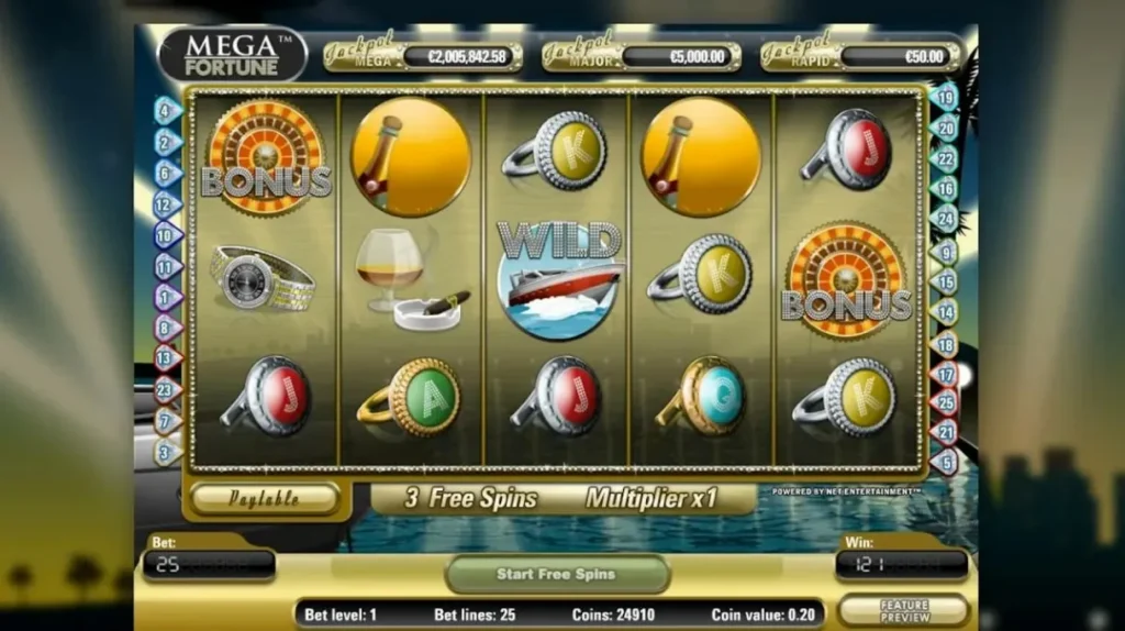 Mega Fortune Slot