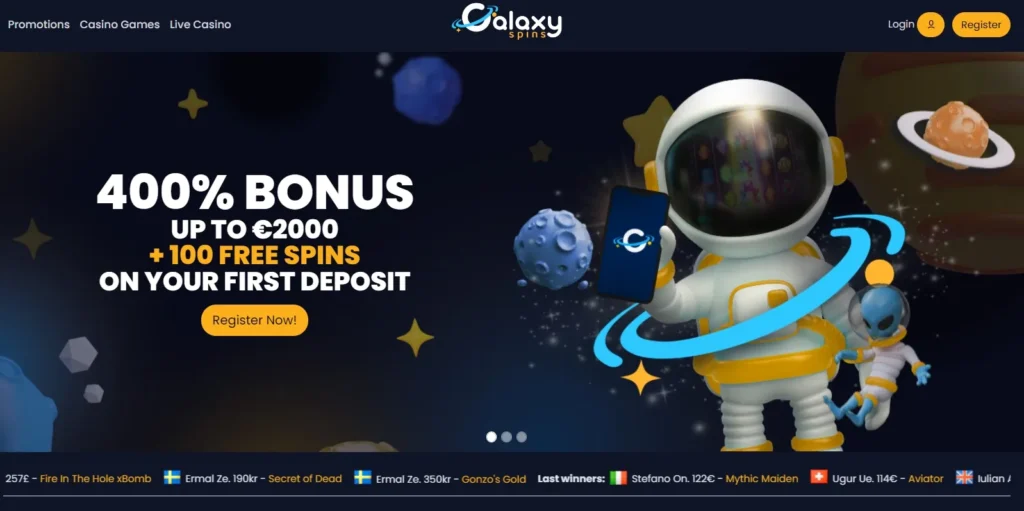 Galaxy Spins Casino