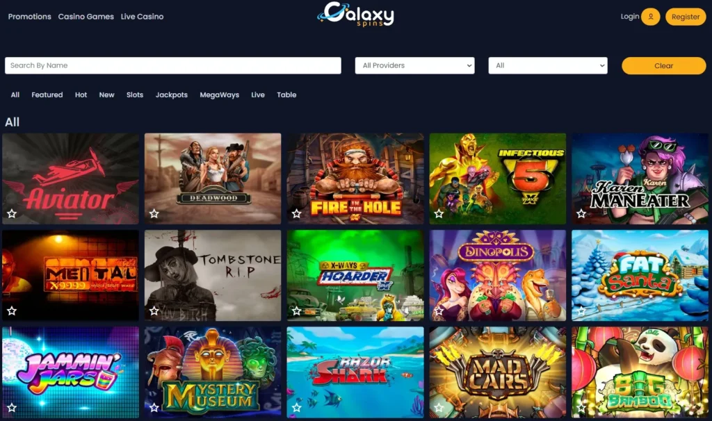 Galaxy Spins Casino